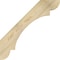 Ekena Millwork 4"W x 30"D x 30"H Olympic Rough Sawn Knee Brace, Douglas Fir BRC04X30X30OLY00RDF - alternate 2